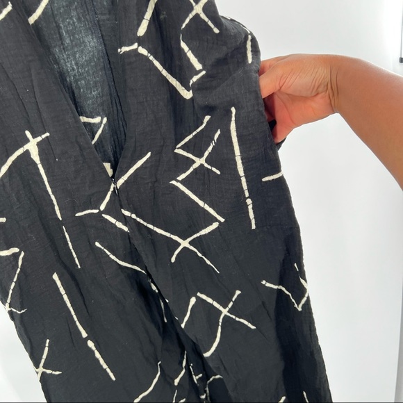Anthropologie Bel Kazan abstract jumpsuit size M - Picture 7 of 11